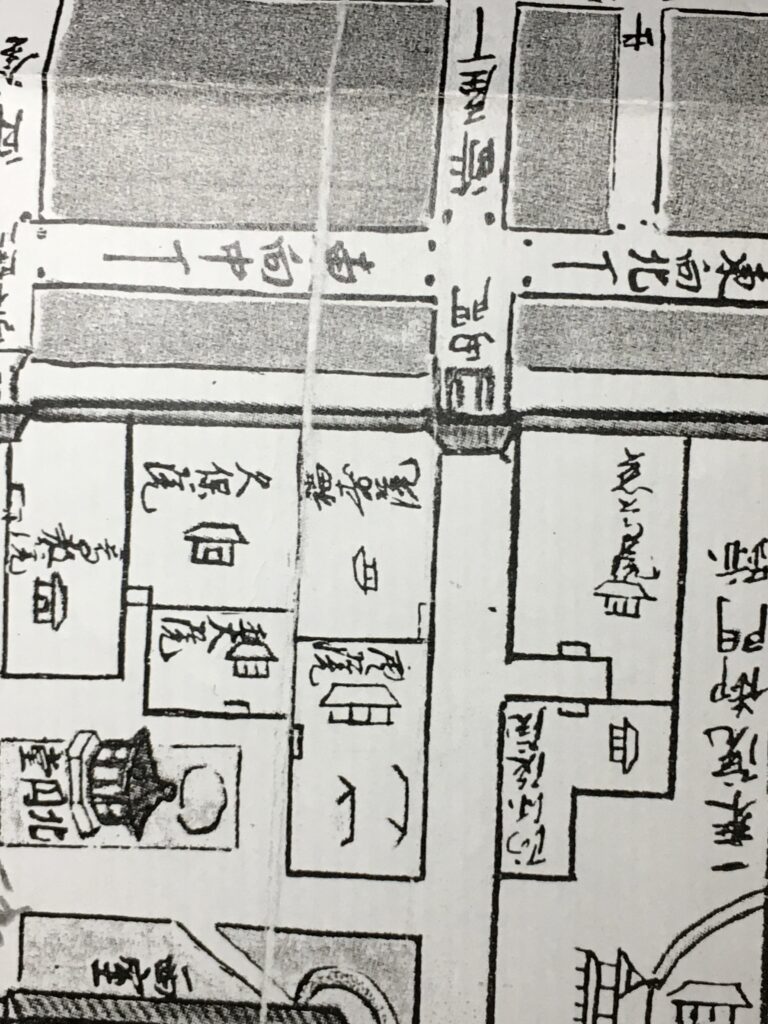 江戸時代の興福寺地図